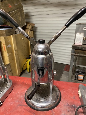 ancienne machine a cafe gaggia